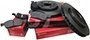 Tarcze klocki hamulcowe przednie 330mm BREMBO Jeep Grand Cherokee 3,6 V6